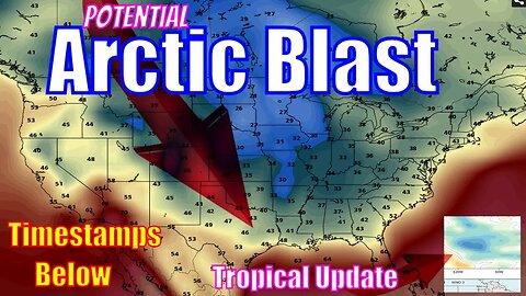 Potential Arctic Blast Coming Bringing Freezing Temperatures! - The WeatherMan Plus