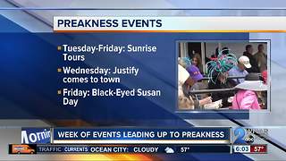 Week of events leading up to Preakness!