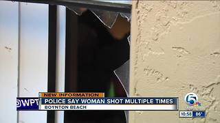 52-year-old woman shot multiple times inside Boynton Beach apartment complex