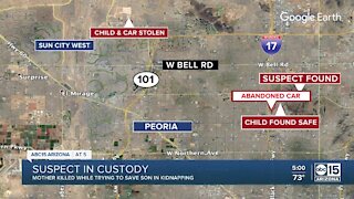 Suspect in overnight Peoria AMBER Alert has been taken into custody