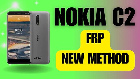 Nokia c2 frp new method | Bypass Google account on Nokia C2 | Nokia C2 Google account verification