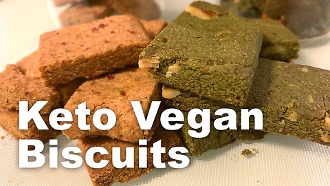How to make ultra low carb keto biscuits | vegan | keto | gluten free | dairy free