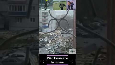 Wild Hurricane In Russia 🍃 #shorts