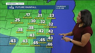 Milwaukee weather Monday: Mostly cloudy and mild