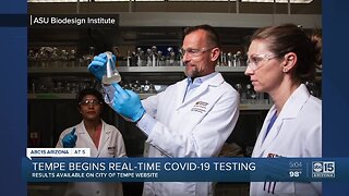 Tempe begins real-time COVID-19 testing