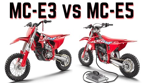 KTM Electric Mini Bikes - SX-E3 vs SX-E5