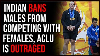 Indiana BANS Males From Competing Against Women, ACLU Is OUTRAGED