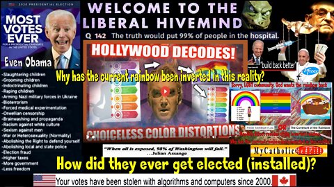 HOLLYWOOD MOVIE DECODES! COLOR INVERSION! EPIC REPTILIAN SHAPESHIFTING VIDS!
