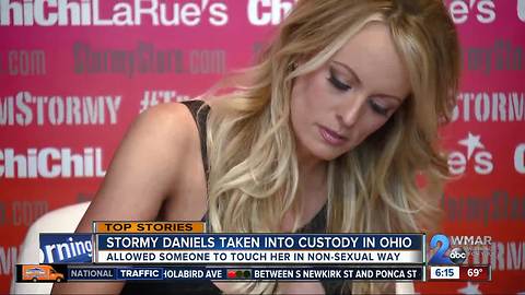 Stormy Daniels arrested at Ohio strip club