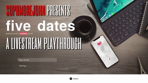 5 Dates | Full Playthrough Live Stream On PlayStation 5