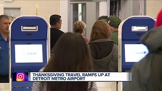 DTW expects nearly one million travelers this holiday season