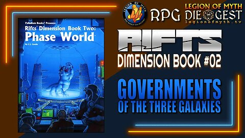Rifts Dimension Book #02: Phase World - Governments