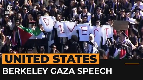 Berkeley chancellor speaks out about 'Gaza brutality' at graduation