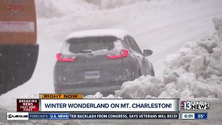 Rough roads on Mount Charleston
