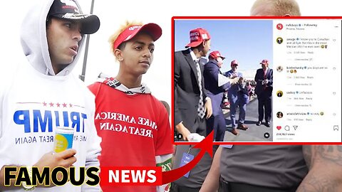 NELK Boys Dance With Donald Trump At Rally | Famous News