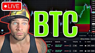 🔴 LIVE TRADING | HUGE BITCOIN WARNING! FINALLY HAPPENING (Targets & Analysis)