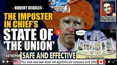 The Imposter in Chief's State of 'The Union'! - Robert Beadles - SGT Report