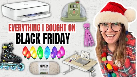 Black Friday Haul- Christmas Gifts and Office Supplies- Amazon Haul