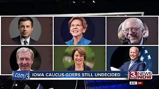 Polls suggest Iowa caucus-goers still undecided