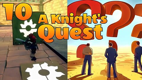 Getting puzzled by Trial of Wits in A Knight's Quest! (ft. @z3ent)