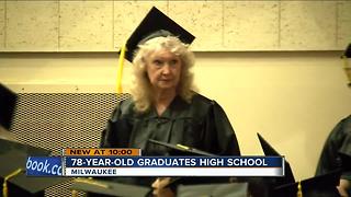 78-year-old West Allis woman graduates high school