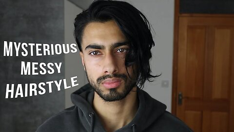 The MYSTERIOUS Messy Hair Tutorial | Long Messy Mens Hair Tutorial