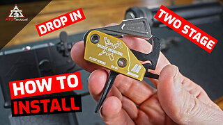 How To Install a Two Stage Triggers & Drop In Triggers on AR Rifles - Tips & Tricks