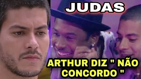 BBB22; Arthur Aguiar sobre voto de aliados 'Não concordo #forajessi #arthuraguiar #bbb22 #ficaarthur