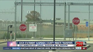 CDCR suspends county inmate transfers for third time