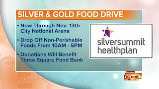 The 4th Annual “Silver and Gold” Food Drive