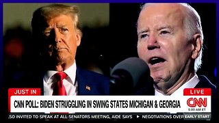 New CNN Poll shows Donald Trump leading Joe Biden in Georgia and Michigan