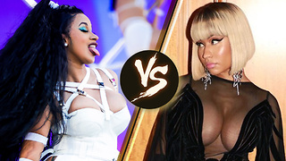 Nicki Minaj Reignites Cardi B FEUD!