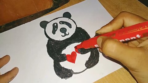 How to Draw a Cute Panda Cute Panda Drawing