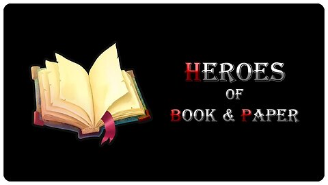 【Game Night】 Heroes of Book & Paper