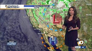 10News Pinpoint Weather with Meteorologist Angelica Campos