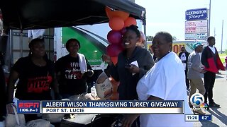 Albert Wilson Turkey Giveaway 11/27