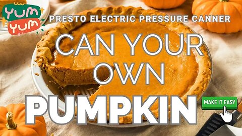 Presto Electric Pressure Canner - Can Your Own Pumpkin #homesteading #beginner #organicfarming
