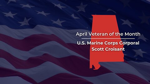 Coach Tuberville Recognizes Scott Croisant - April Veteran of the Month