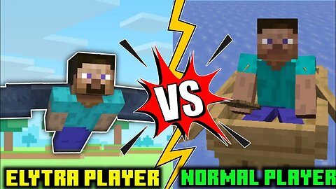 ELYTRA VS ME || EPIC RACE