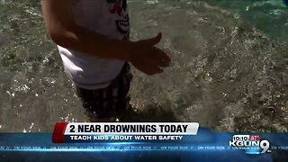 TFD responds to near drowning