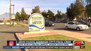 City of Arvin faces $100,000 deficit