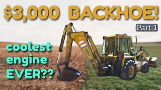 I Bought the Cheapest Backhoe on Craigslist! [Dynahoe 160 Part 1]
