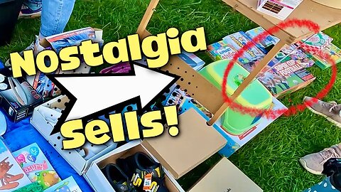 Searching for 80’s & 90’s Nostalgia!! | Rhyl Car Boot Sale