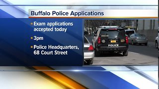 City accepting applications for people who want to join Buffalo Police