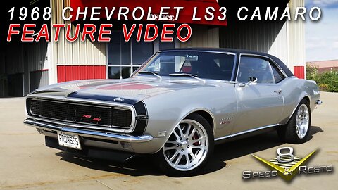 1968 Chevrolet Camaro LS3 Restomod Interior Upgrades and Driving Video V8 Speed & Resto Shop V8TV