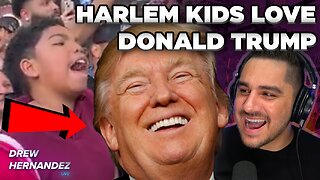 HARLEM KIDS SHOW LOVE FOR TRUMP!