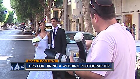 Tips for hiring a wedding photographer