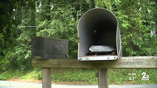 Someone is blowing up mailboxes with fireworks in Carroll County