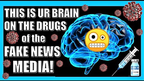 THIS is YOUR BRAIN on THE DRUGS (of the Fake News Media!)