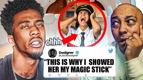 Desiigner Reveals Why He Exposed Himself On A Plane 😱